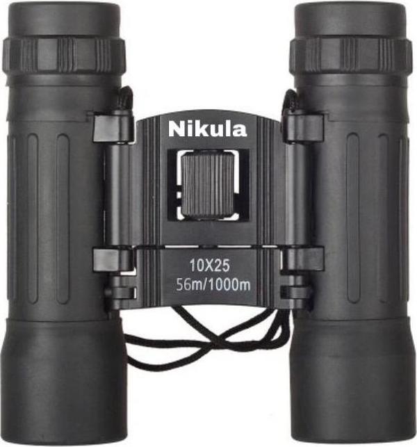 10x25 Av Dürbünü 56m/1000m  Kauçuk Kaplama Siyah - Image 1