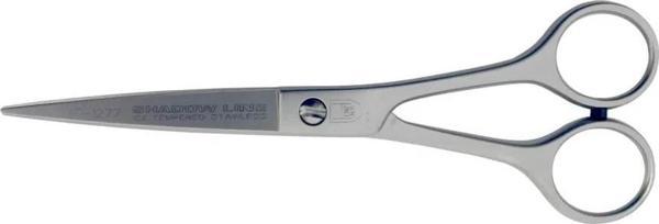 M-533 Metal Saplı Düz Saç Makası No: 5,5 İnç / 13,97 Cm - Paslanmaz Çelik - Image 1