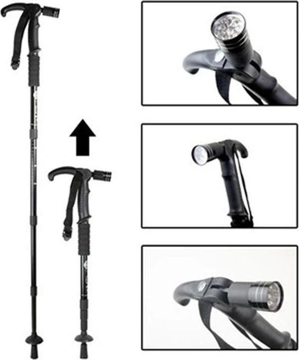 Boya Göre Ayarlı Işıklı Yürüyüş Bastonu  Wt-002 - Image 1