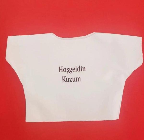 Hoşgeldin Kuzum Yazılı Oyuncak Tişörtü - Image 1