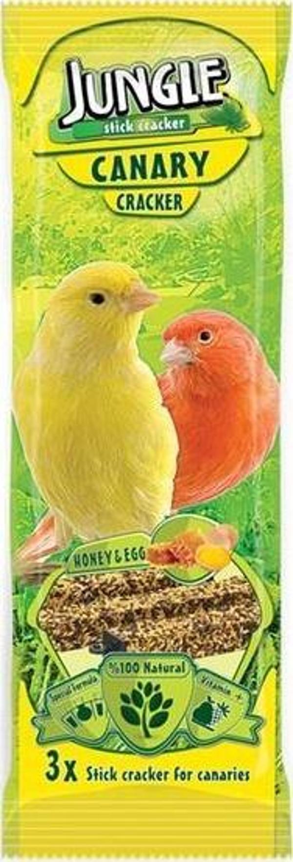 Jungle Kanaryalar Için Balli Yumurtali Kraker 3'Lü - Image 1