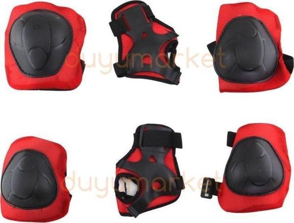 Dizlik Dirseklik Set - Kırmızı - Image 1