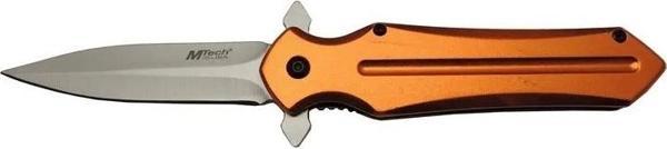 4222 Turuncu Kamp Çakı 21cm- Yarı Otomatik, Kemerlikli - Image 1