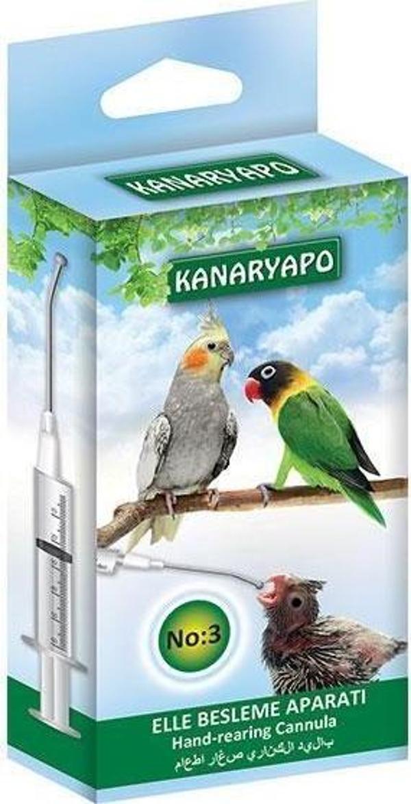 Kanaryapo Elle Besleme Şırınga Aparatı No:3 - Image 1