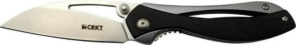 Crkt Pleroma 821a Bk Kamp / Outdoor Çakı 18cm - Manuel, Kemerlikli, Kutulu - Image 1