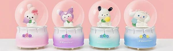 Kuromi Işıklı Kar Küresi 7 Cm Alk3397 - Image 1