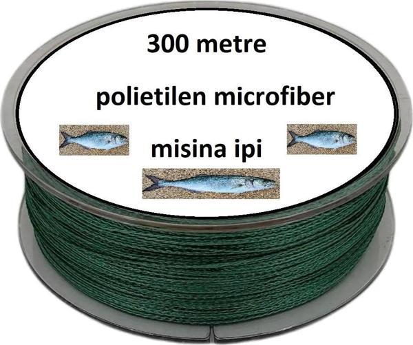 Misina 300m Polietilen Microfiber 2.0 Ip Misina Yeşil - Image 1