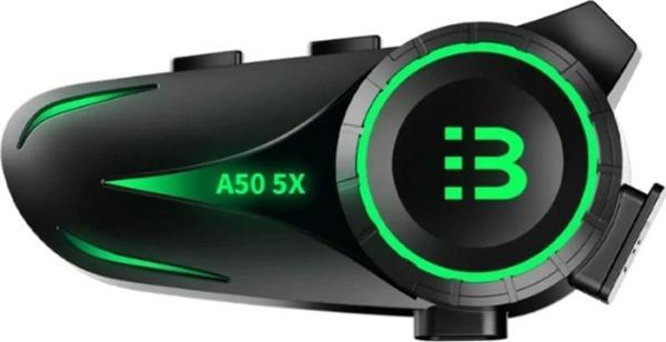 A50 5x Motor Kask Kulaklık Rgb Bluetooth Motosiklet Kulaklık Intercom 5 Kişi Eşleşme - Image 1