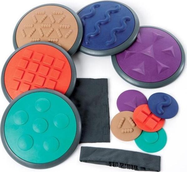 Gonge Taktil Diskler - Tactile Discs 2118 5mp#039li Dark Set - Image 1