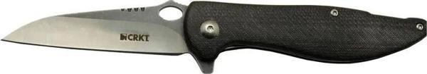 Crkt Lotus 1265 Bk Siyah Kamp / Outdoor Çakı 18cm - Yarı Otomatik, Kemerlikli, Kutulu - Image 1