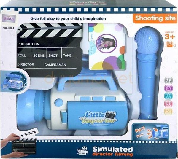 Kutulu Pilli Kamera - Mavi - Image 1