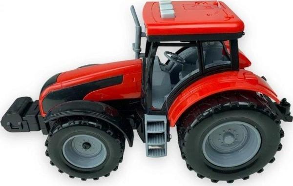 Sesli Işıklı Traktör 20 Cm - Kırmızı - Image 1