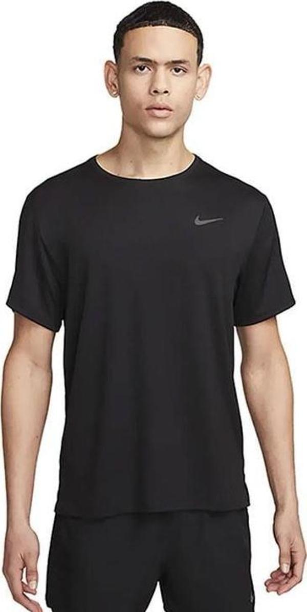 M Nk Df Uv Mıler Ss Erkek T-Shirt DV9315-010 - Image 1