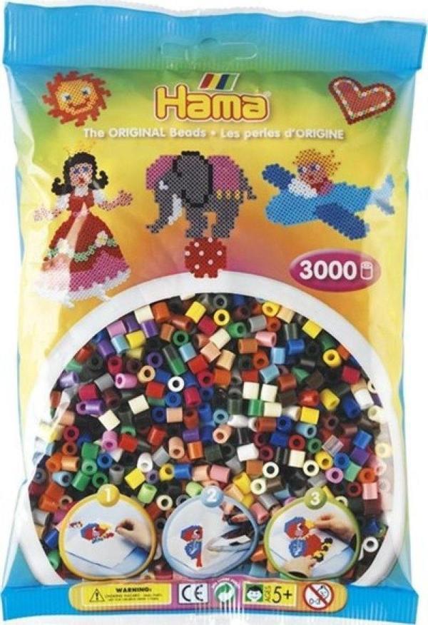 Hama 3.000mp#039lik Midi Boncuk - 22 Renk - 20167 - Image 1