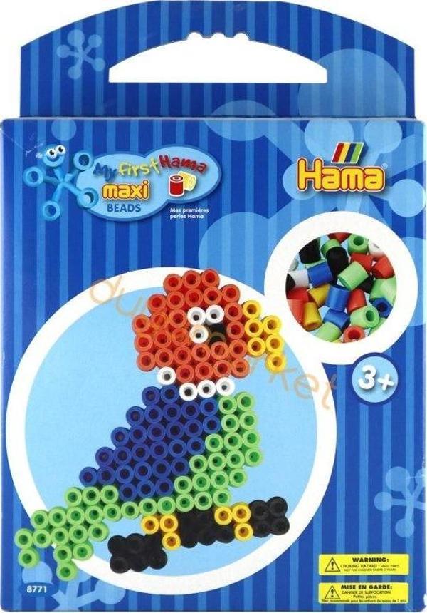 Hama Maxi Boncuk Kutulu - Papağan - 8771 - Image 1