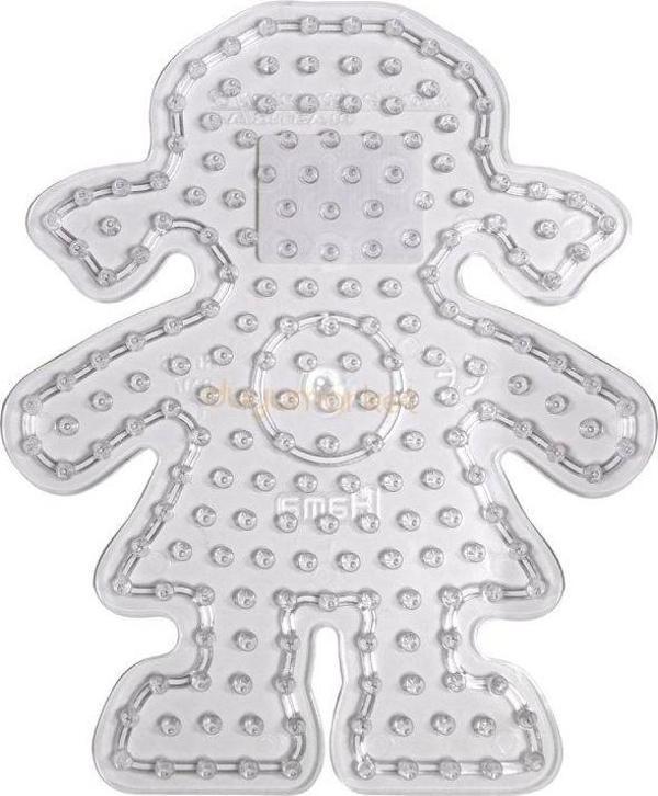 Hama Maxi Boncuk Şeffaf Tabla Kız Çocuk -8207 - Image 1