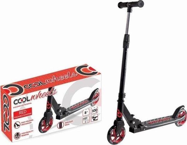 Cool Wheels Katlanır Scooter Kırmızı - Fr58376 - Image 1