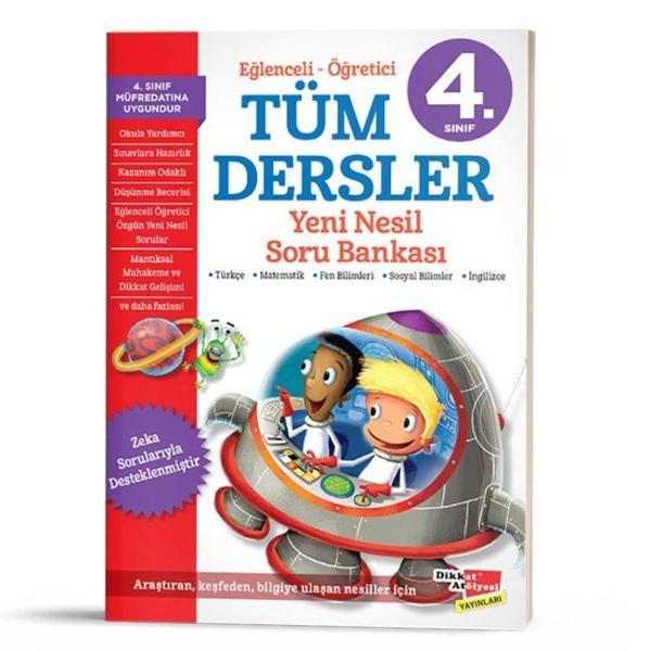 4.sınıf Tüm Dersler Yeni Nesil Soru Bankası - Image 1