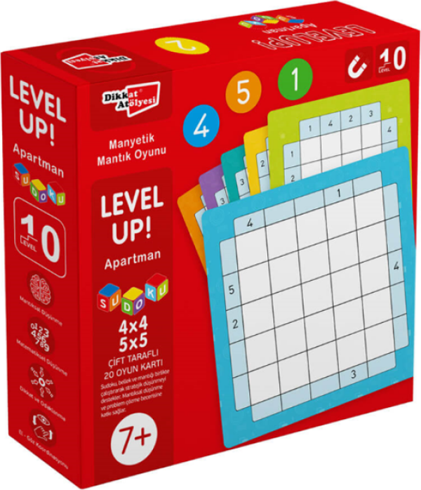 Level Up! 10 - Apartman Sudoku 4x4 - 5x5 - Image 1