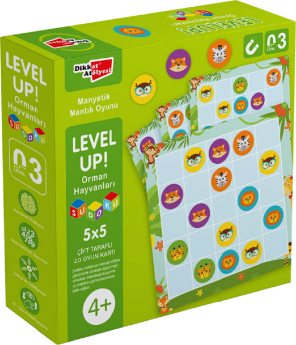 Level Up! 3 - Orman Hayvanları Sudoku 5x5 - Image 1