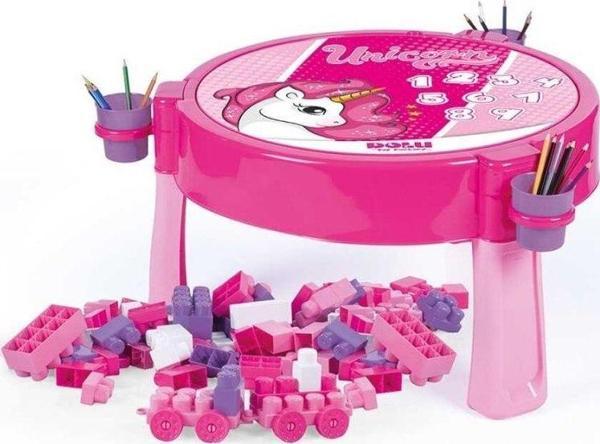 Unicorn Aktivite Masası 100 Parça Bloklu 2572 - Image 1