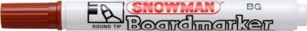 SNOWMAN BEYAZ TAHTA KALEMİ ALKOL BAZLI KAHVERENGİ - Image 1