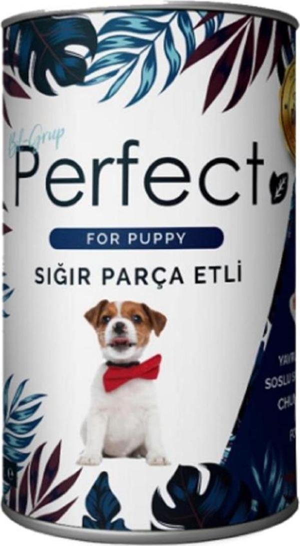 Perfect Puppy Sığır Etli Yavru Köpek Konservesi 400 Gr - Image 1