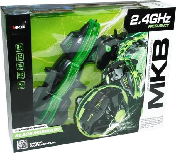 VARDEM OYUNCAK Uzaktan Kumandalı Full Fonksiyon Şarjlı Akrobat Black Mamba Araba (2.4ghz) - Image 1