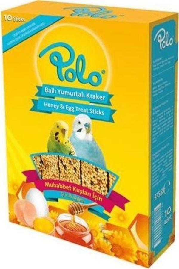 Polo Ballı Muhabbet Kuşu Krakeri 10'lu - Image 1