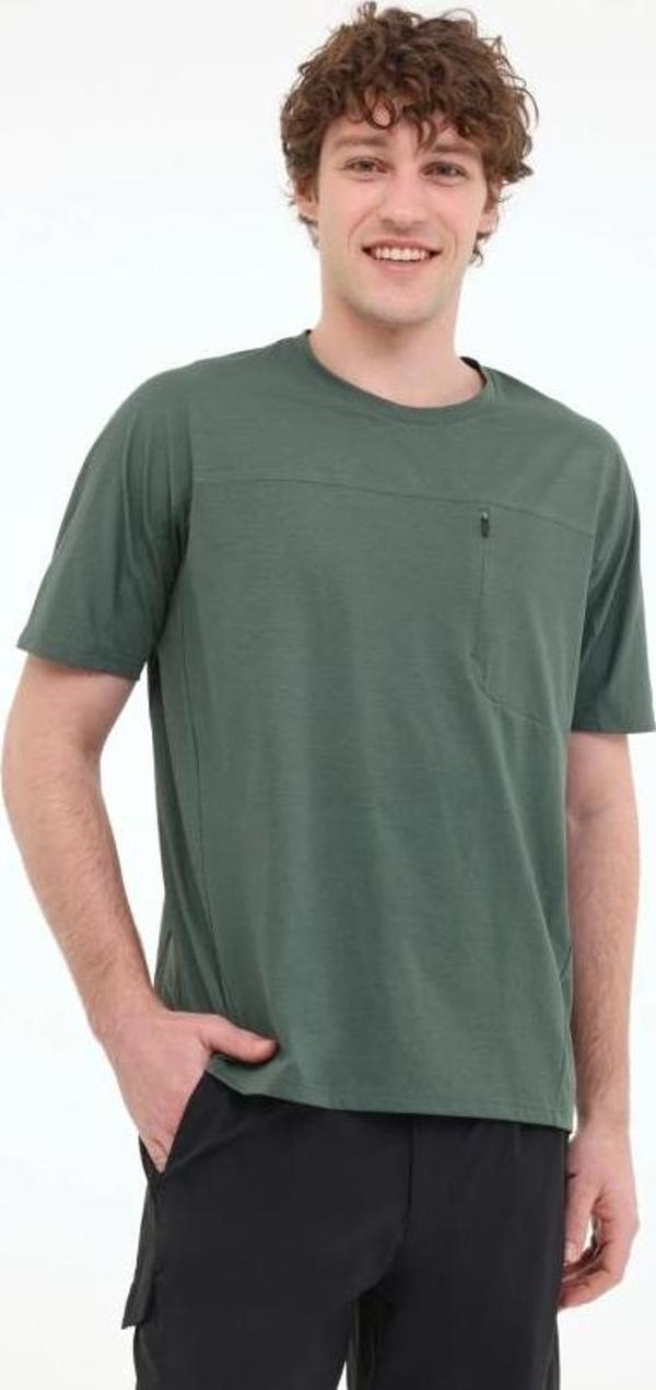Lumberjack ML KEYS 11YMMT22037 5FX Yeşil Erkek Kısa Kol T-Shirt 101948218 - Image 1