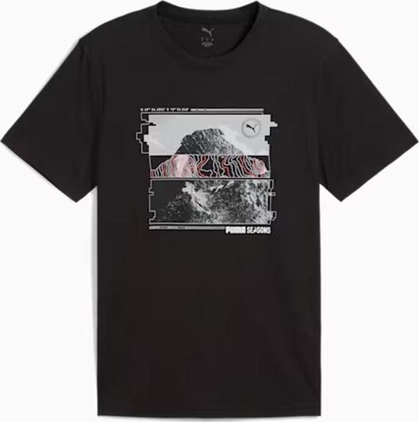Puma Graphics Seasons Unisex Tee Spor Tişört 52656701 - Image 1