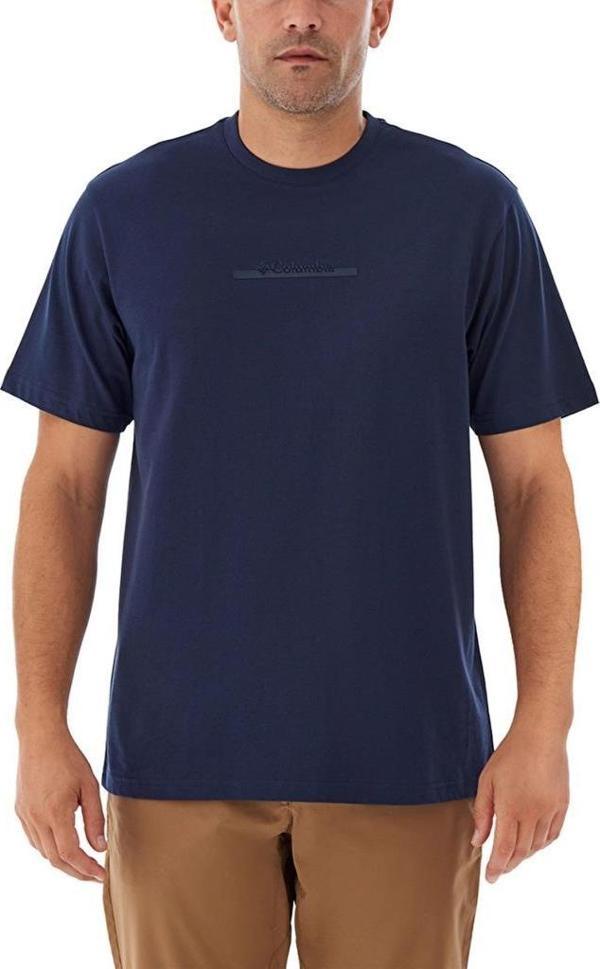 Columbia CSC Bar Split Graphic Kısa Kollu Erkek T-shirt CS0121 - Image 1