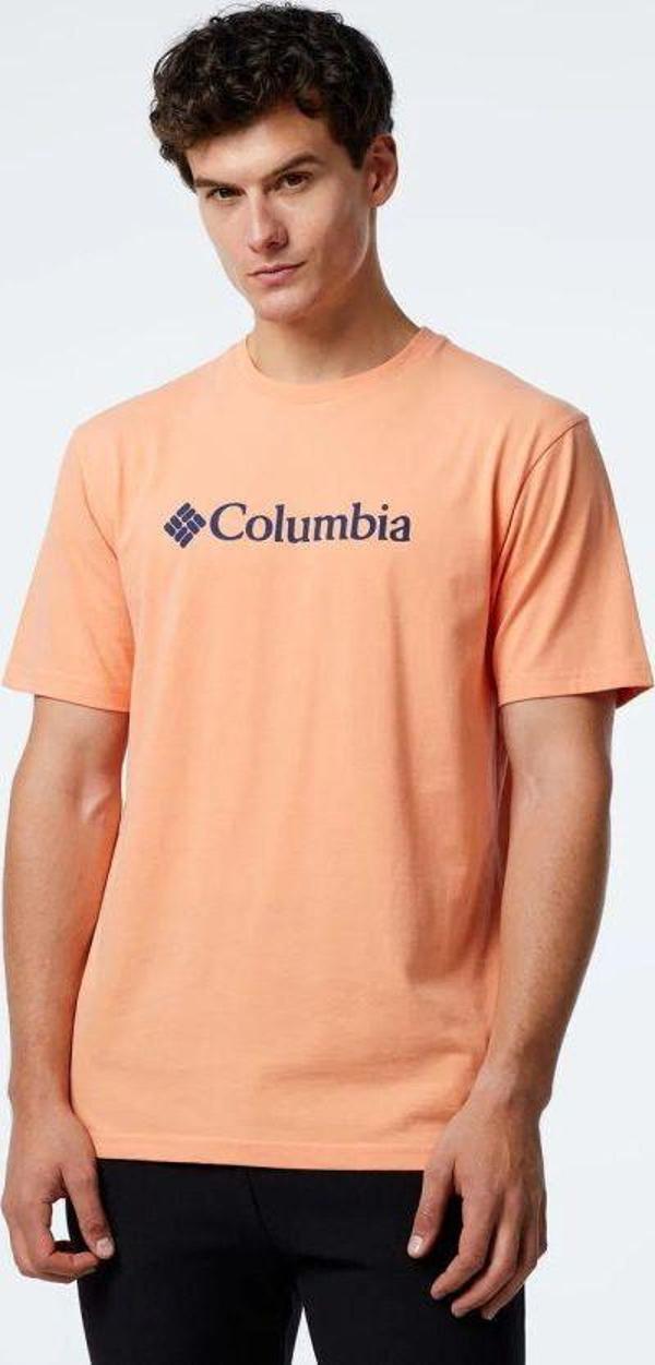 Columbia CSC Basic Big Logo Brushed Erkek Kısa Kollu T-Shirt CS0287-882 - Image 1