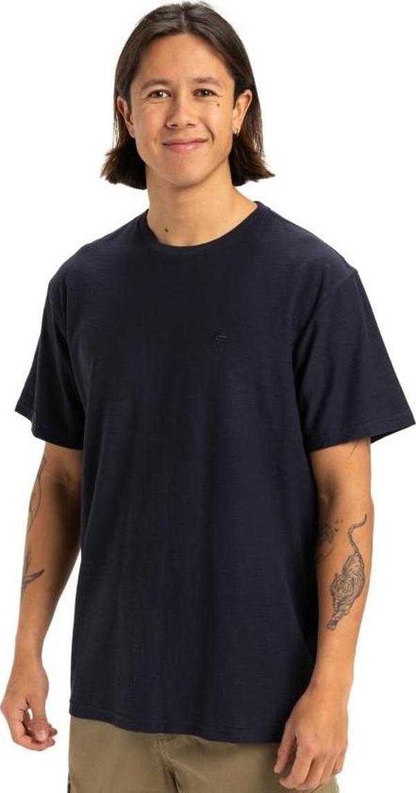Quiksilver Slub Roundneck Erkek Lacivert Kısa Kollu Tişört EQYKT04377 Lacivert - Image 1