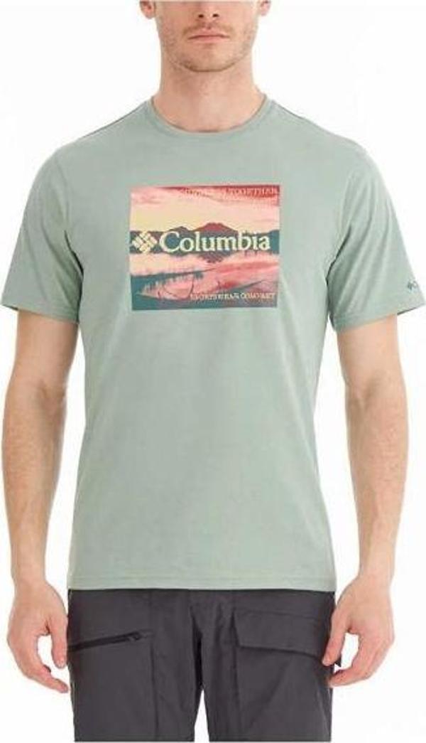 Columbia Csc M Natures Palette SS Tee Erkek Kısa Kollu Tişört CS0314-350 - Image 1