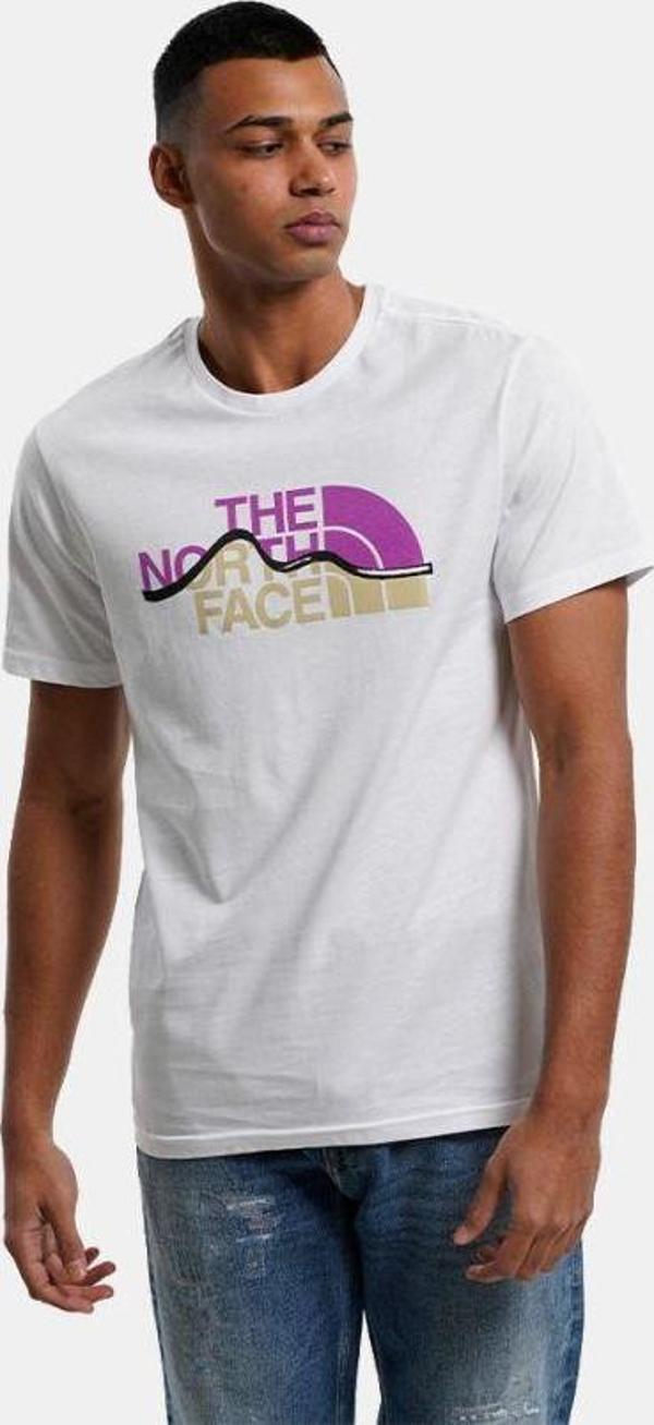 The North Face M S/S Mountain Line Tee Erkek Tişört NF0A7X1NVV11TNF43 - Image 1