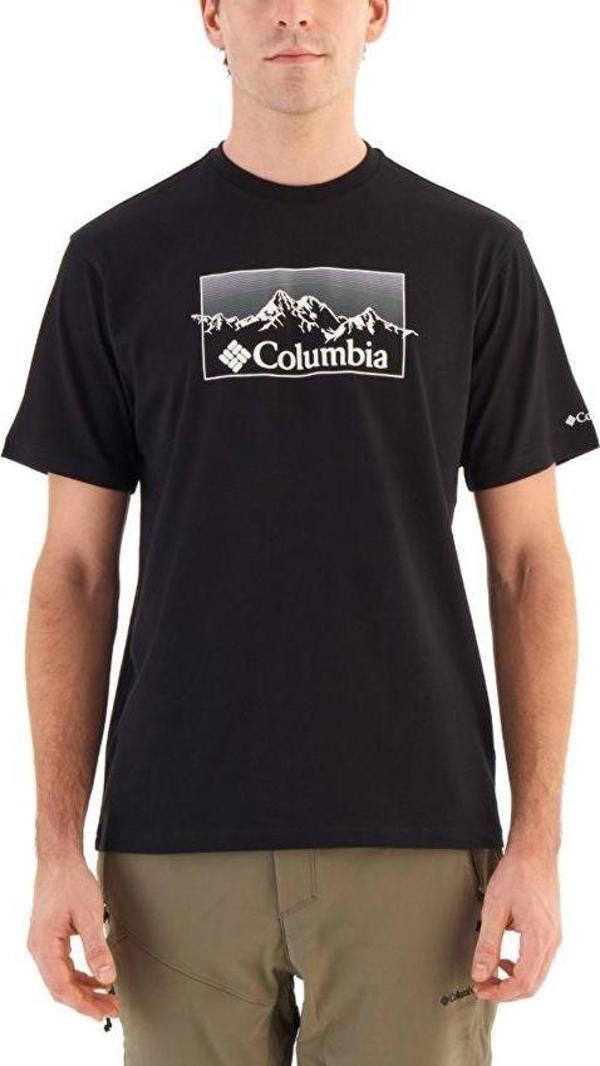 Columbia CSC Linear Range Erkek Kisa Kollu T-Shirt CS0344 - Image 1