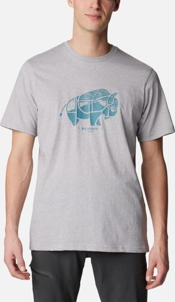 Columbia CSC M Range Roamer Outdoor Ss Tee Erkek Kısa Kollu Tişört CS0360-039 - Image 1