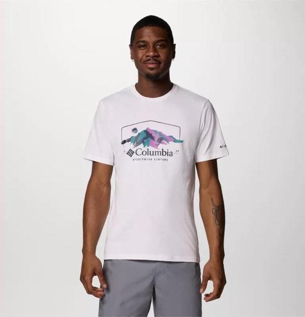 Columbia CSC M Brush With Nature SS Tee Erkek Kısa Kollu Tişört CS0411 - Image 1
