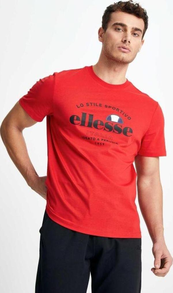 Ellesse Erkek Tişört Kırmızı EM141-RD - Image 1