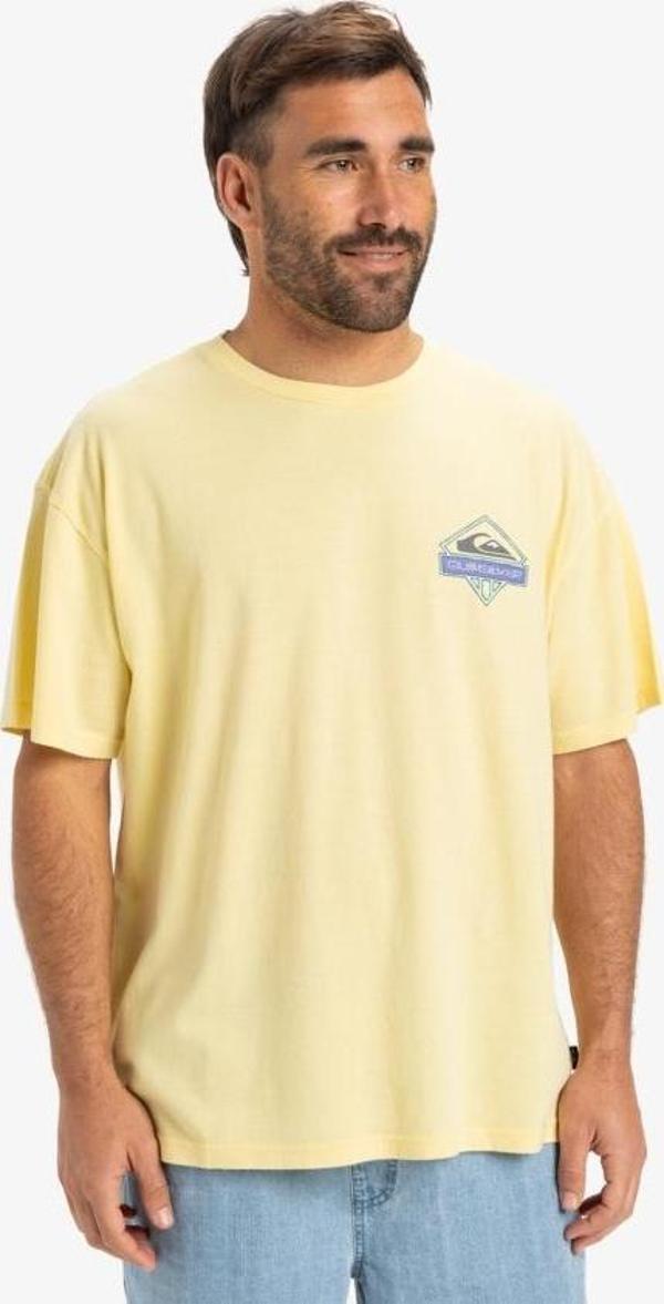 Quiksilver Crystal Jet Erkek Sarı Tişört EQYZT08023 Sarı - Image 1