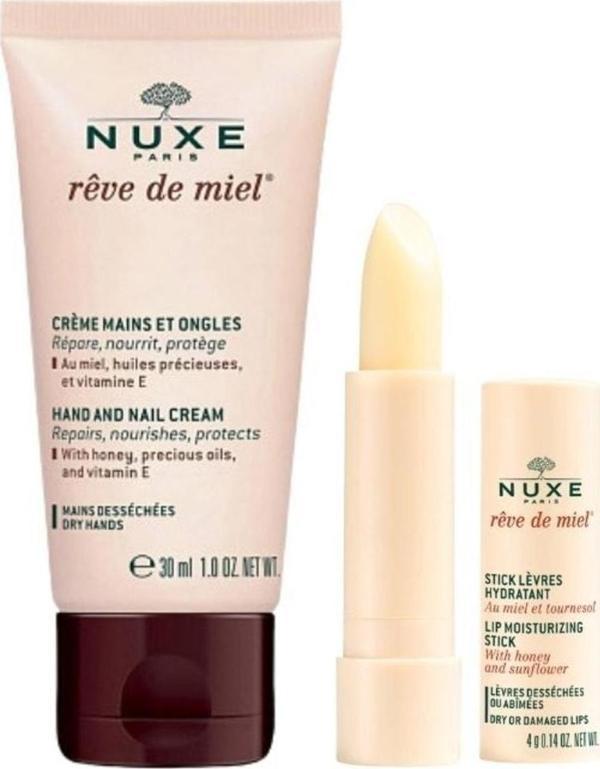 Nuxe Reve De Miel Hand And Nail Cream Set 30 Ml - Image 1