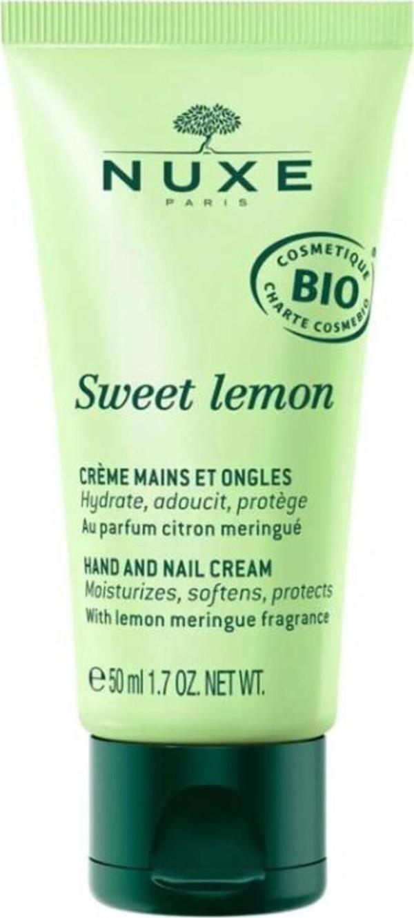 Nuxe Sweet Lemon Hand Cream 50 Ml - Image 1