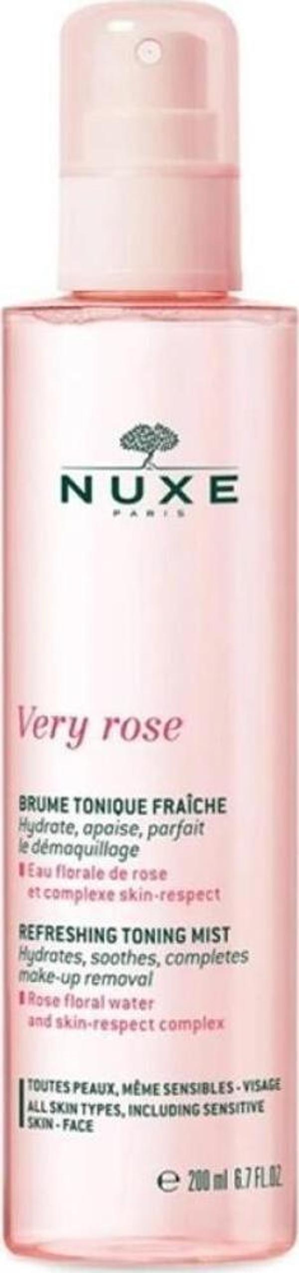 Nuxe Very Rose Tazeleyici Sprey Tonik 200 ml - Image 1