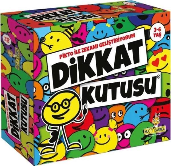 Dikkat Kutusu 3-6 Yaş – Pikto İle Zekamı Geliştiriyorum - Image 1