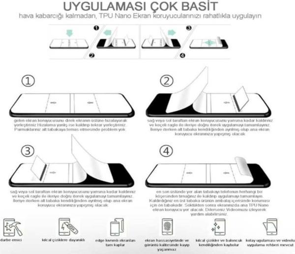 Vivo Y18İ NANO Ekran Koruyucu ULTRA İnce Esnek MAT ŞEFFAF - Umbos - Image 1