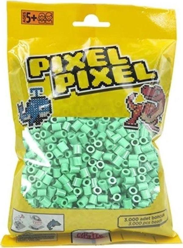 Pixel Pixel 3000 Adet Midi Boncuk Açık Yeşil - Image 1