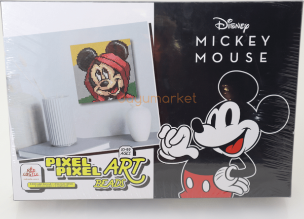 Pixel Pixel Boncuk Sanatı - Mickey Mouse - Image 1