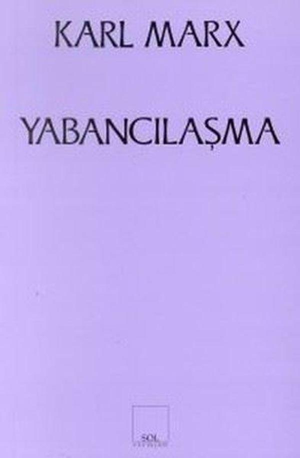 Yabancılaşma - Sol Yayınları - Image 1