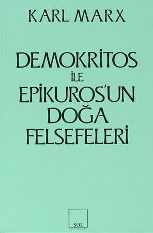 Demokritos ile Epikuros'un Doğa Felsefeleri - Sol Yayınları - Image 1